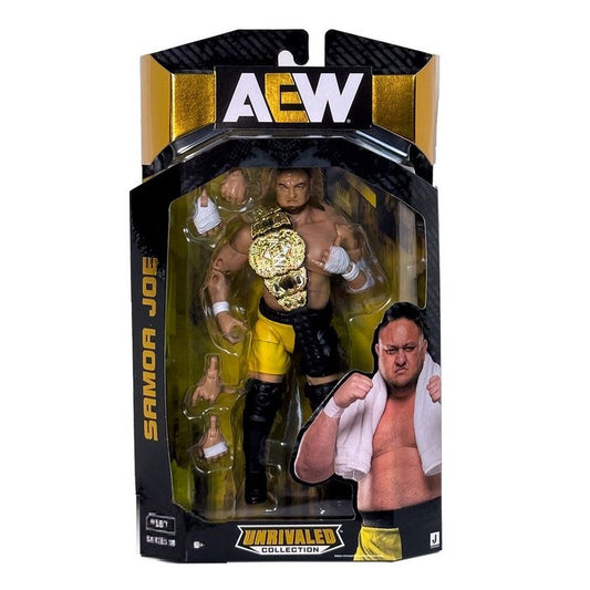 Samoa Joe - Aew Unrivaled Series 18 Figure