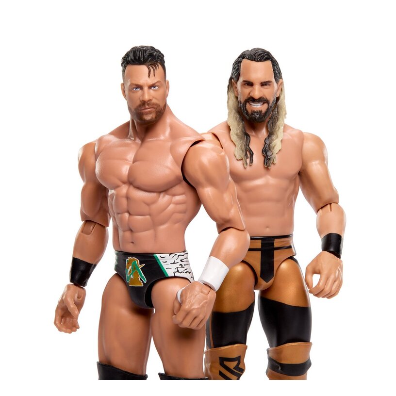 Seth Rollins Vs La Knight - Wwe Championship Showdown Series 27 2-Pack