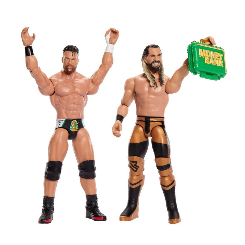 Seth Rollins Vs La Knight - Wwe Championship Showdown Series 27 2-Pack