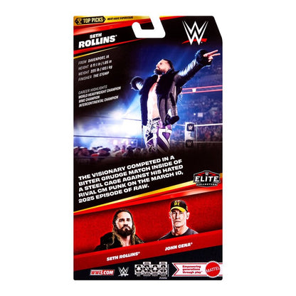 Seth Rollins Wwe Top Picks Elite Collection 2026 Wave 3 Action Figure