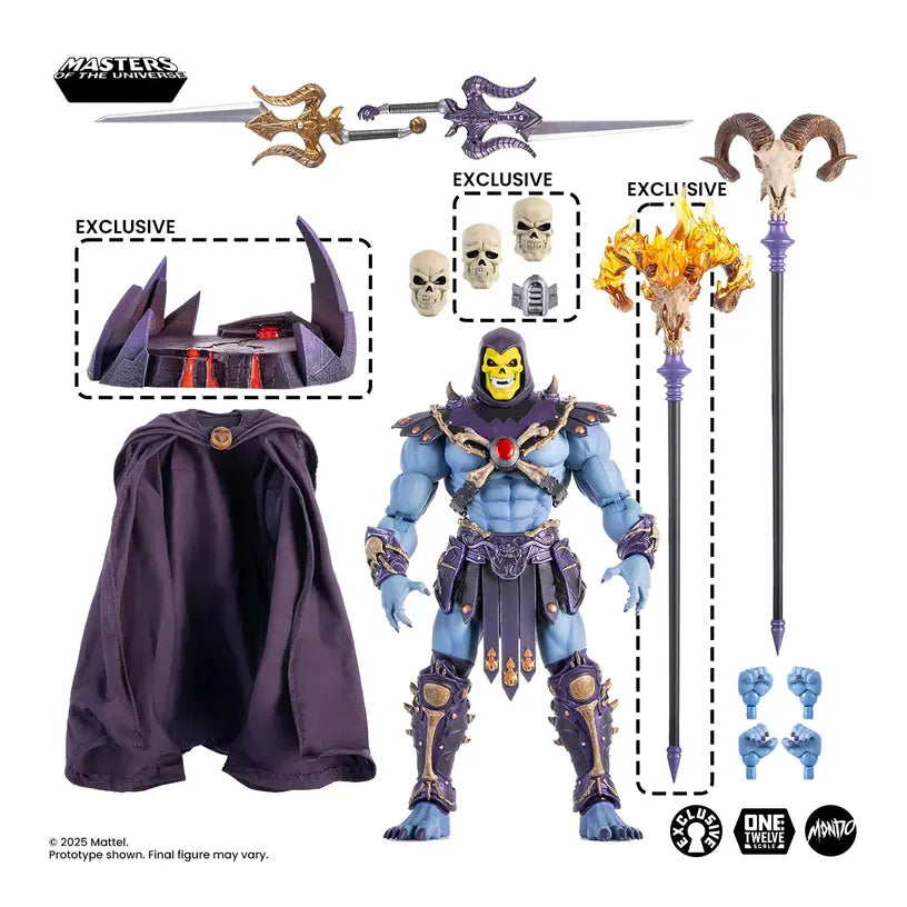 Skeletor Motu 200X 1/12 Timed Edition Figure
