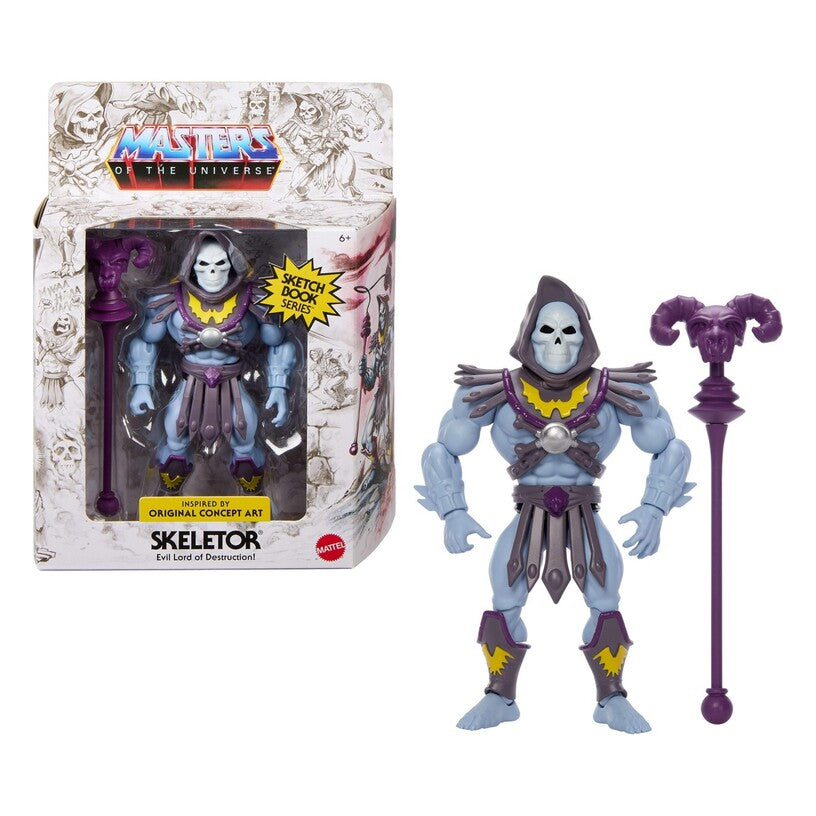 Skeletor Motu Origins Sketchbook Series Action Figure