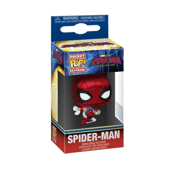 Spider-Man: Brand New Day – Spider-Man Metallic Pop! Vinyl Keychain