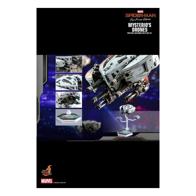 Spider-Man: Far From Home – Mysterio’S Drones 1:6 Scale Acce...