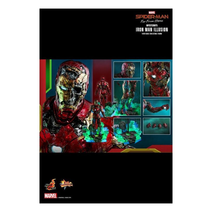 Spider-Man: Far From Home – Mysterio’S Iron Man Illusion 1:6 Scale Figure