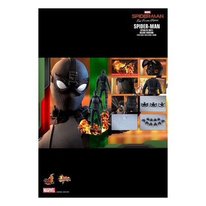 Spider-Man: Far From Home – Stealth Suit Deluxe 12″ 1:6 Scal...