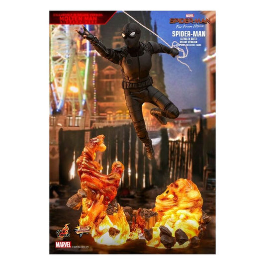 Spider-Man: Far From Home – Stealth Suit Deluxe 12″ 1:6 Scal...