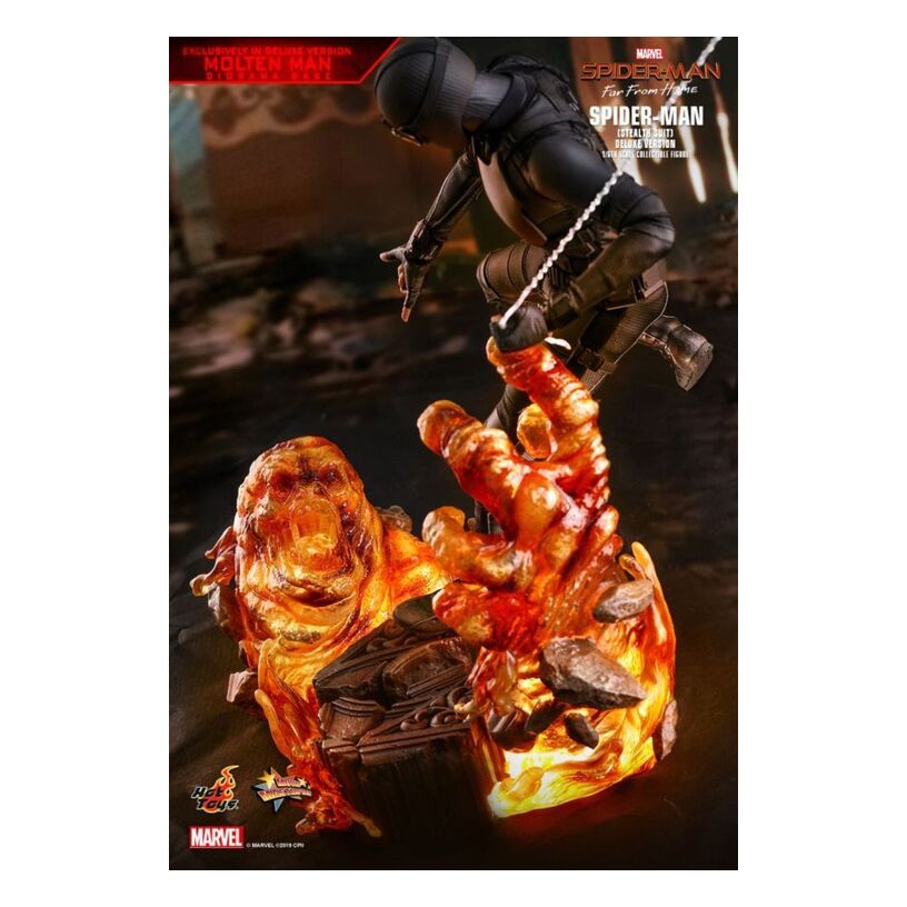 Spider-Man: Far From Home – Stealth Suit Deluxe 12″ 1:6 Scal...