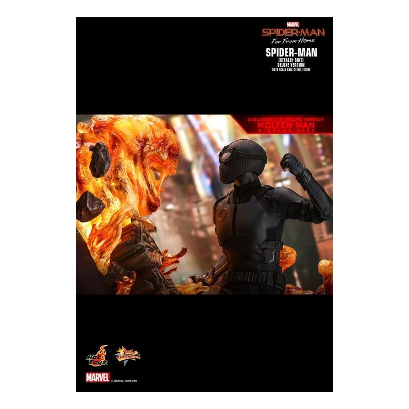 Spider-Man: Far From Home – Stealth Suit Deluxe 12″ 1:6 Scal...