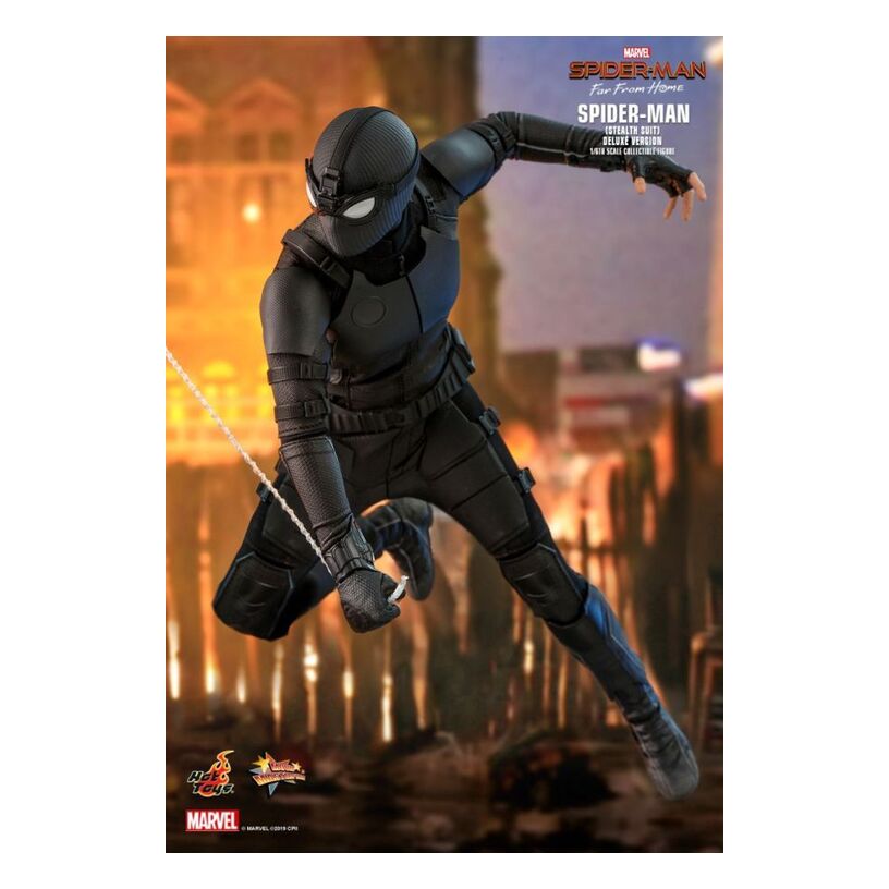 Spider-Man: Far From Home – Stealth Suit Deluxe 12″ 1:6 Scal...