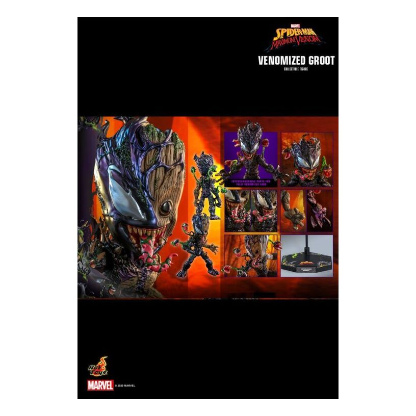 Spider-Man Maximum Venom – Venomized Groot 1:6 Scale Collectable Action Figure