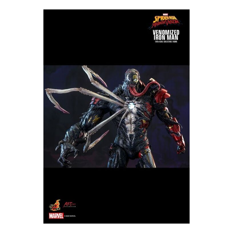 Spider-Man Maximum Venom – Venomized Iron Man 1:6 Scale Coll...