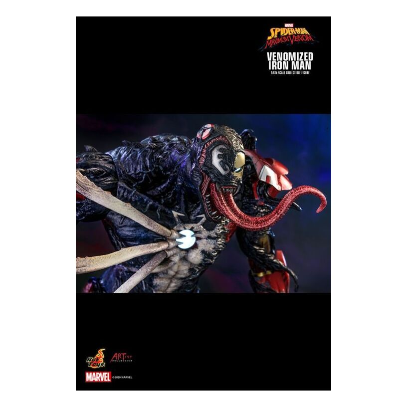Spider-Man Maximum Venom – Venomized Iron Man 1:6 Scale Coll...