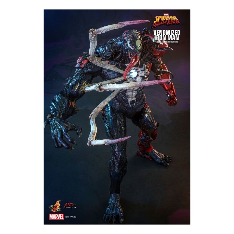 Spider-Man Maximum Venom – Venomized Iron Man 1:6 Scale Coll...