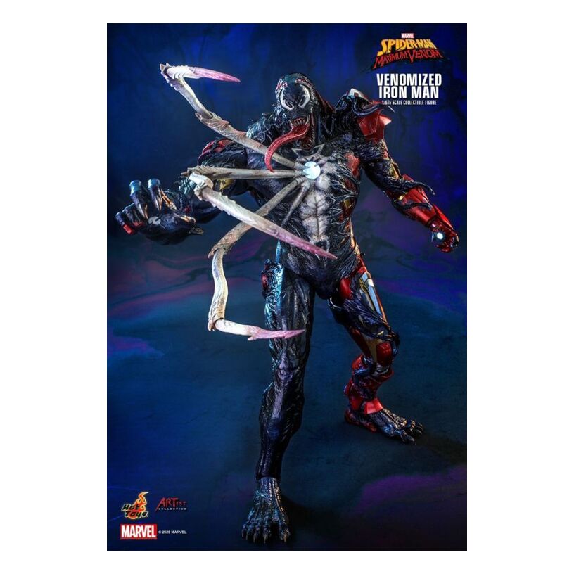 Spider-Man Maximum Venom – Venomized Iron Man 1:6 Scale Coll...