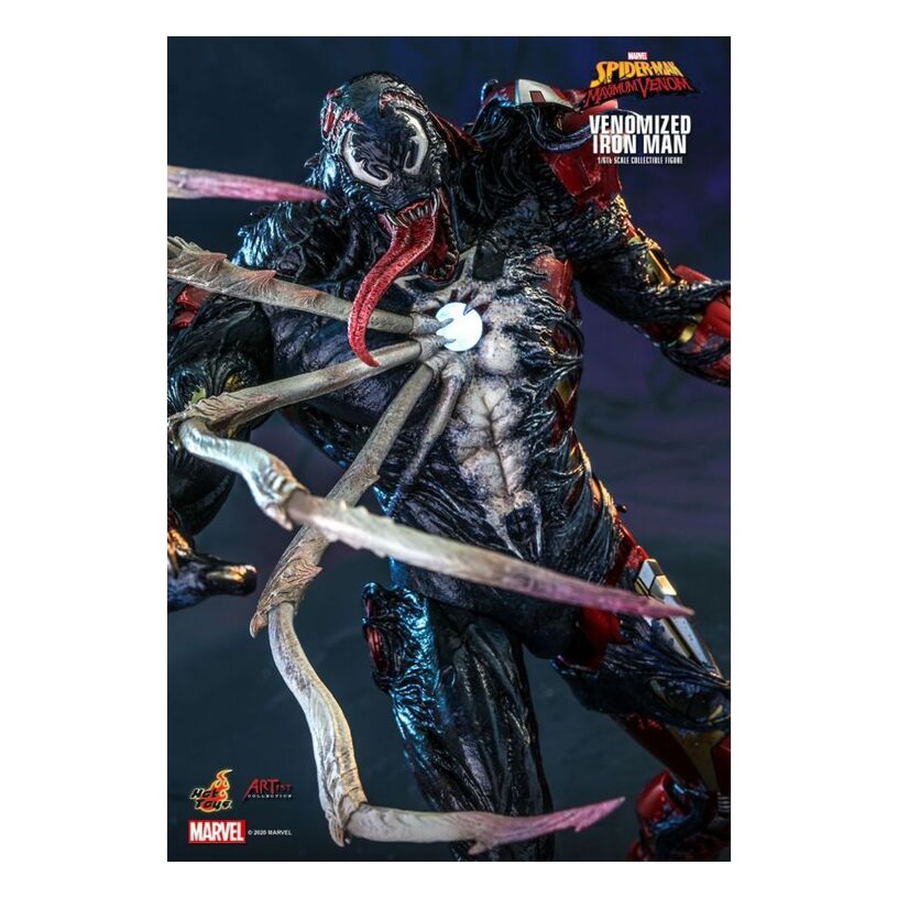 Spider-Man Maximum Venom – Venomized Iron Man 1:6 Scale Coll...