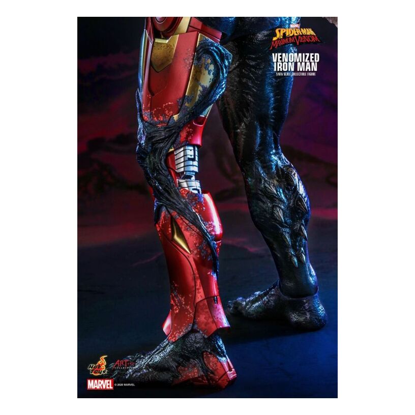 Spider-Man Maximum Venom – Venomized Iron Man 1:6 Scale Coll...