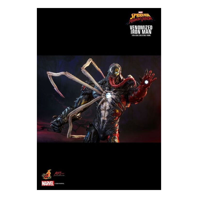 Spider-Man Maximum Venom – Venomized Iron Man 1:6 Scale Coll...
