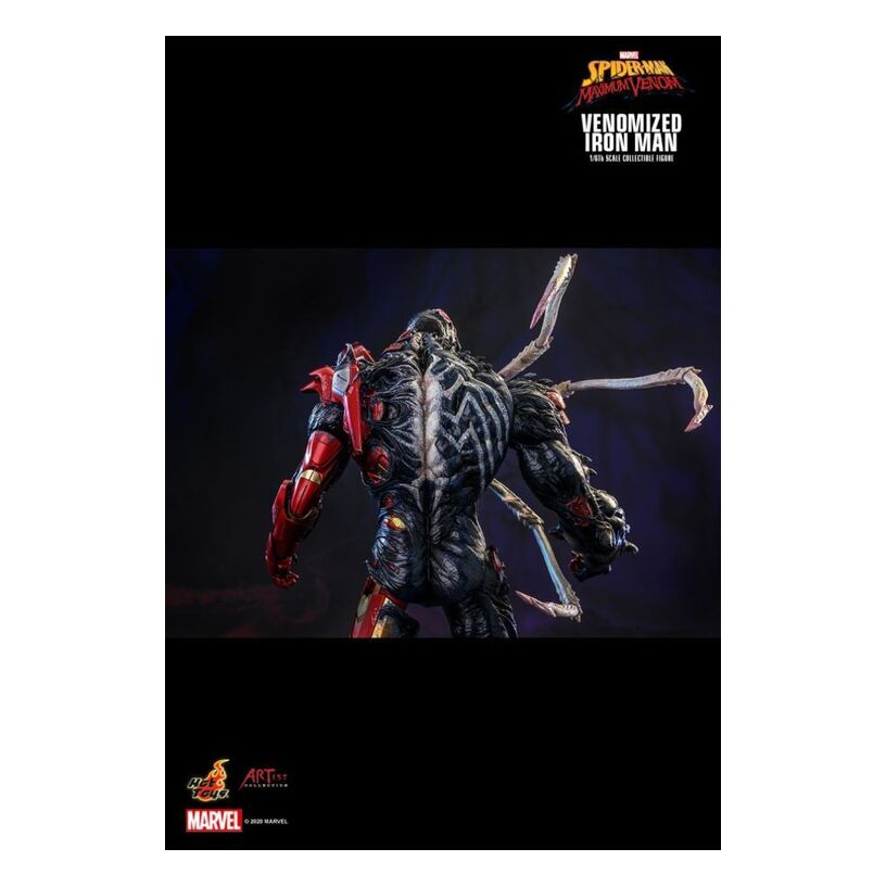 Spider-Man Maximum Venom – Venomized Iron Man 1:6 Scale Coll...