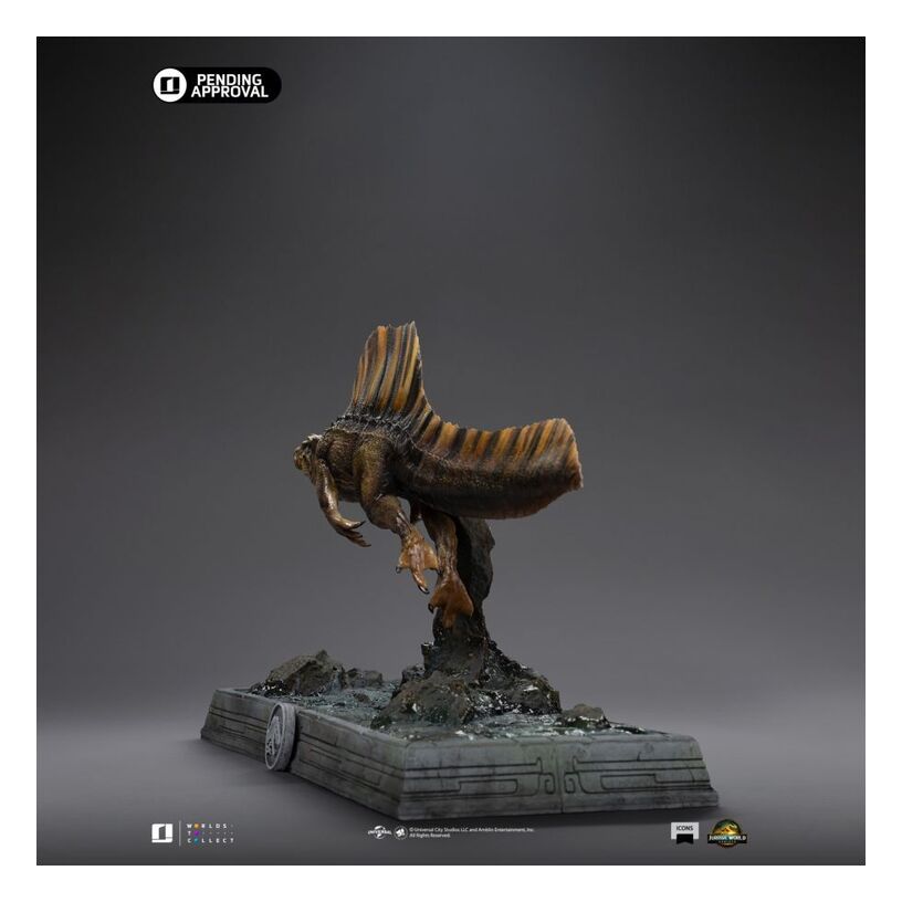 Spinosaurus Jurassic Park Icons Statue