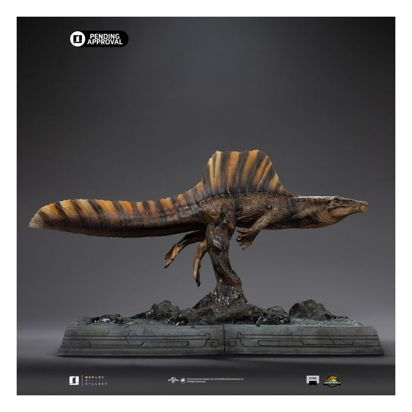Spinosaurus Jurassic Park Icons Statue