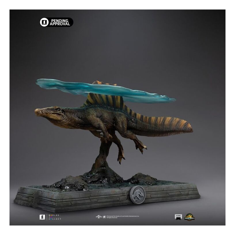 Spinosaurus Jurassic Park Icons Statue