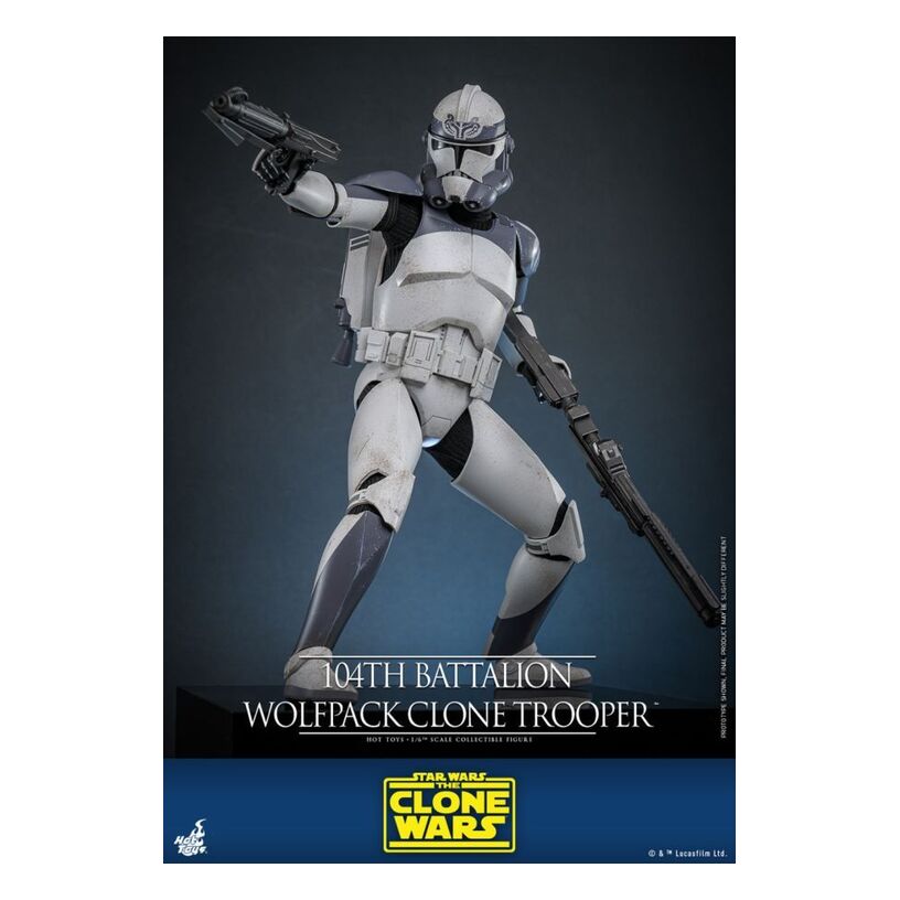 Star Wars – 104Th Battalion Wolfpack Clone Trooper 1:6 Scale Collectable Figure