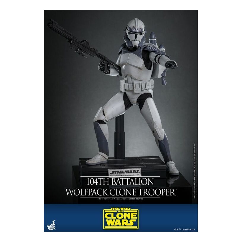 Star Wars – 104Th Battalion Wolfpack Clone Trooper 1:6 Scale Collectable Figure
