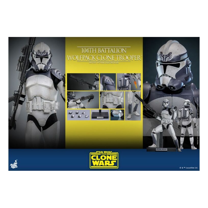 Star Wars – 104Th Battalion Wolfpack Clone Trooper 1:6 Scale Collectable Figure