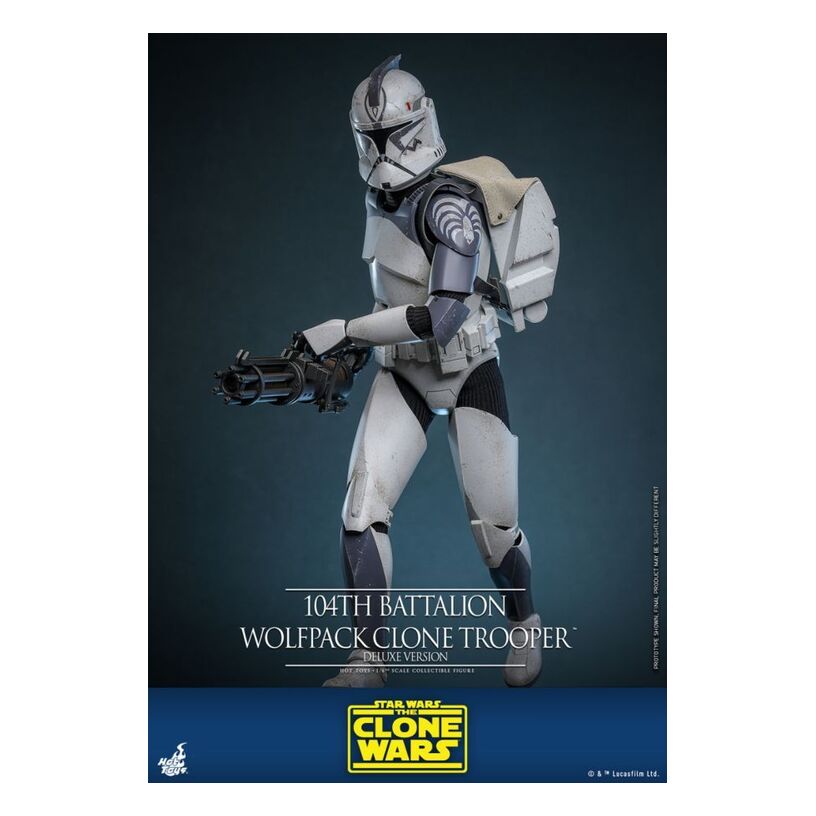 Star Wars – 104Th Battalion Wolfpack Clone Trooper Deluxe 1:6 Collectible Figure