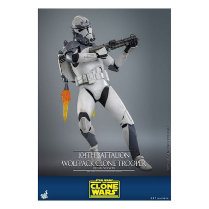 Star Wars – 104Th Battalion Wolfpack Clone Trooper Deluxe 1:6 Collectible Figure