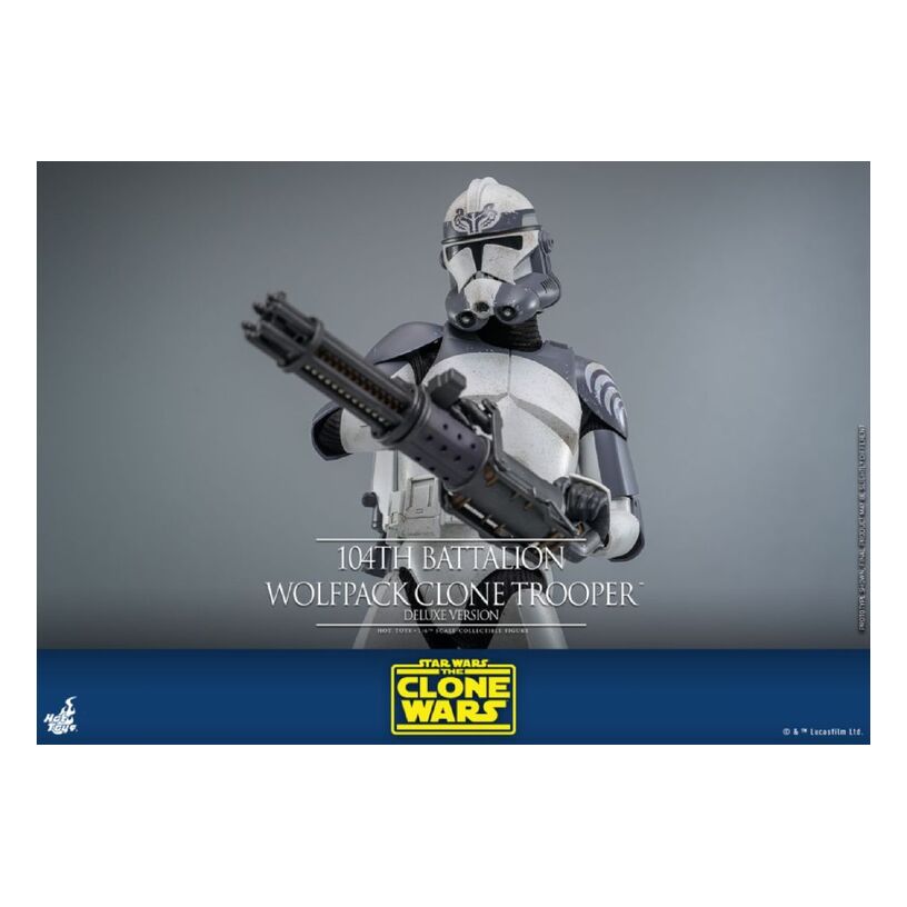 Star Wars – 104Th Battalion Wolfpack Clone Trooper Deluxe 1:6 Collectible Figure