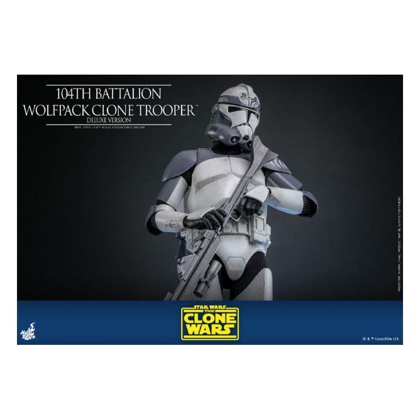 Star Wars – 104Th Battalion Wolfpack Clone Trooper Deluxe 1:6 Collectible Figure