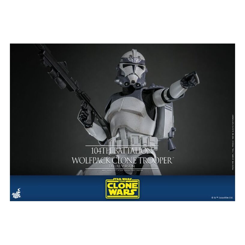 Star Wars – 104Th Battalion Wolfpack Clone Trooper Deluxe 1:6 Collectible Figure