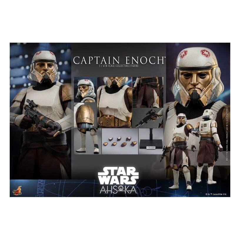 Star Wars: Ahsoka (Tv) – Captain Enoch 1:6 Scale Collectable Action Figure