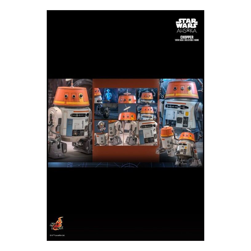Star Wars: Ahsoka (Tv) – Chopper 1:6 Scale Collectable Action Figure