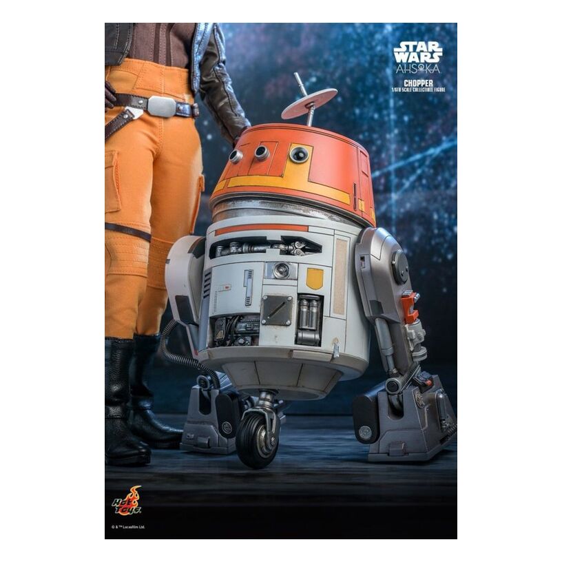 Star Wars: Ahsoka (Tv) – Chopper 1:6 Scale Collectable Action Figure