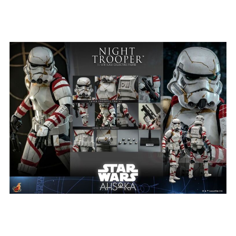 Star Wars: Ahsoka (Tv) – Night Trooper 1:6 Scale Collectable Action Figure
