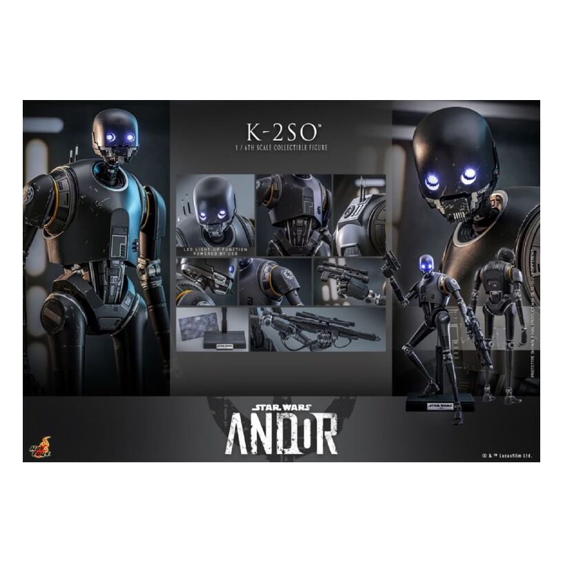Star Wars: Andor – K-2So 1:6 Scale Collectable Action Figure