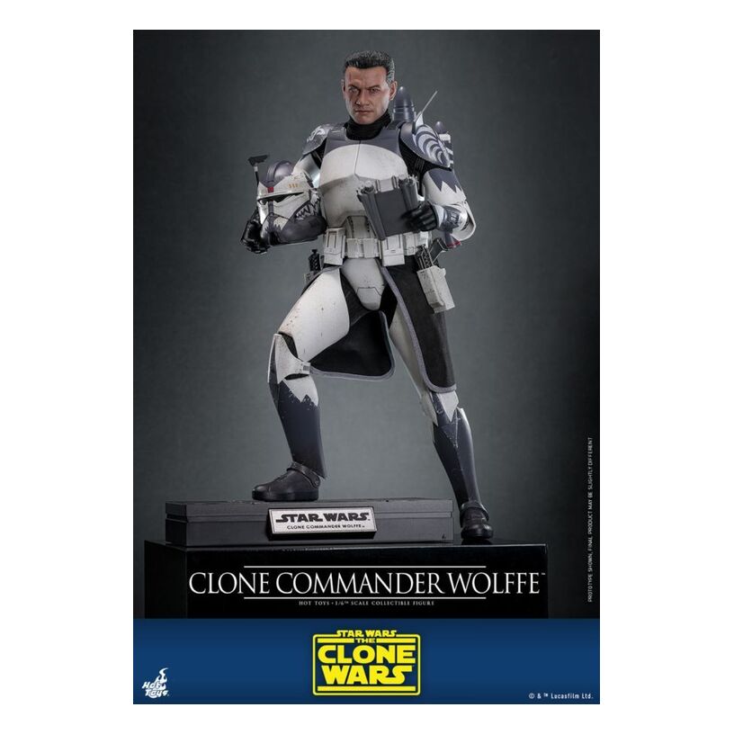 Star Wars – Clone Commander Wolffe 1:6 Scale Collectable Act...