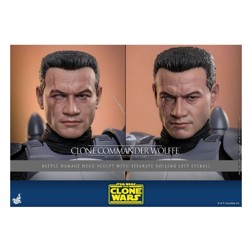Star Wars – Clone Commander Wolffe 1:6 Scale Collectable Act...