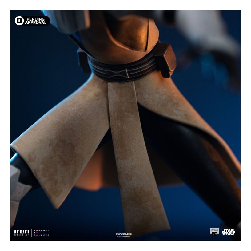 Star Wars: Clone Wars – Obi-Wan Kenobi 1:10 Scale Statue