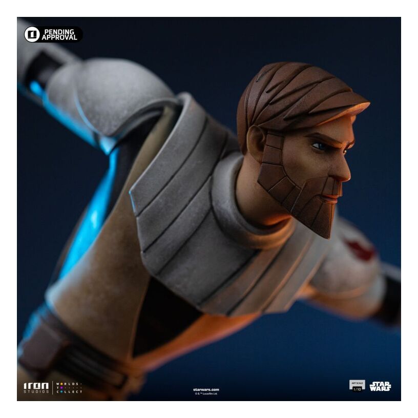 Star Wars: Clone Wars – Obi-Wan Kenobi 1:10 Scale Statue