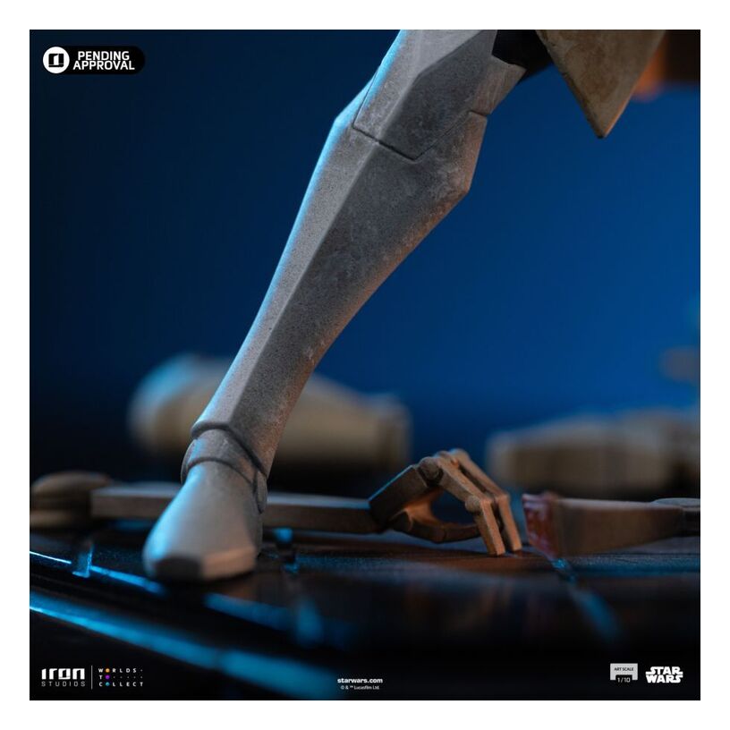 Star Wars: Clone Wars – Obi-Wan Kenobi 1:10 Scale Statue