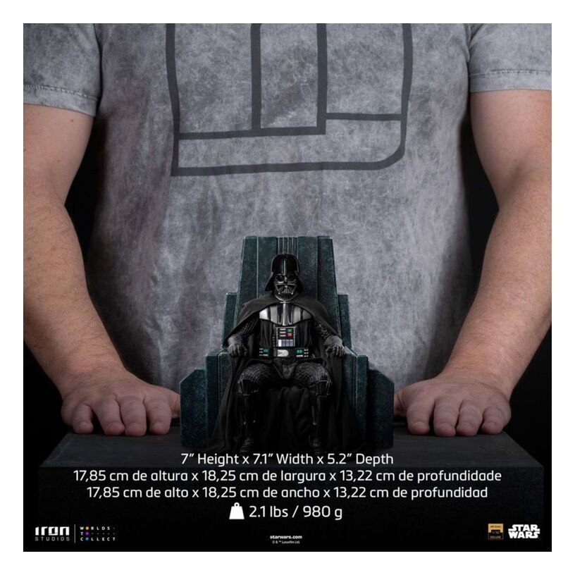 Star Wars – Darth Vader On Throne 1:10 Scale Statue
