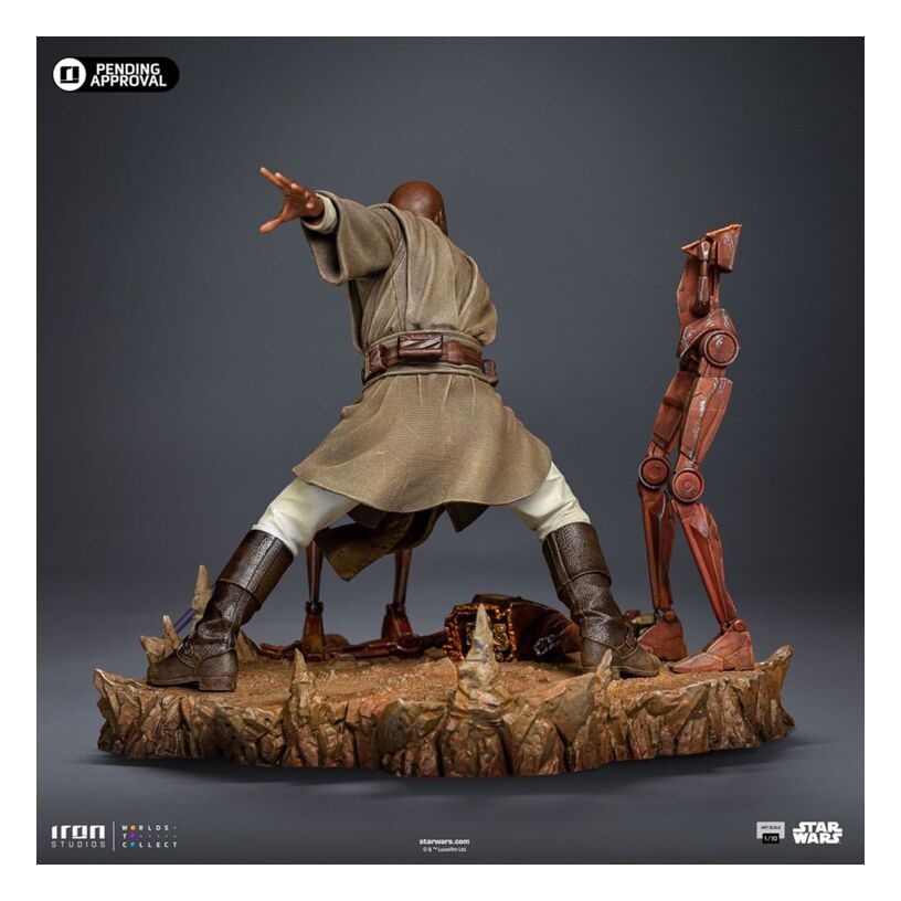 Star Wars: – Mace Windu 1:10 Scale Statue