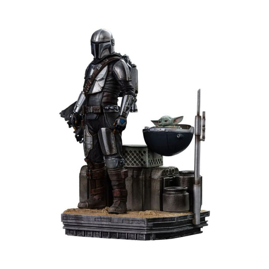 Star Wars: Mandalorian – Din Djarin & Din Grogu 1:10 Scale S...