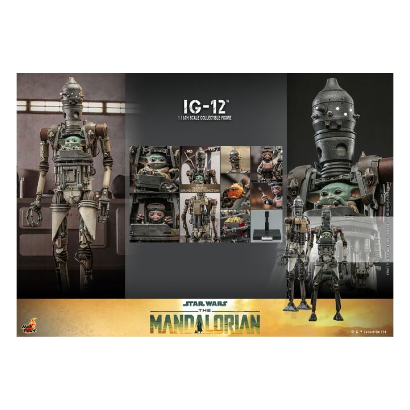 Star Wars: Mandalorian – Ig-12 1:6 Scale Collectable  Figure