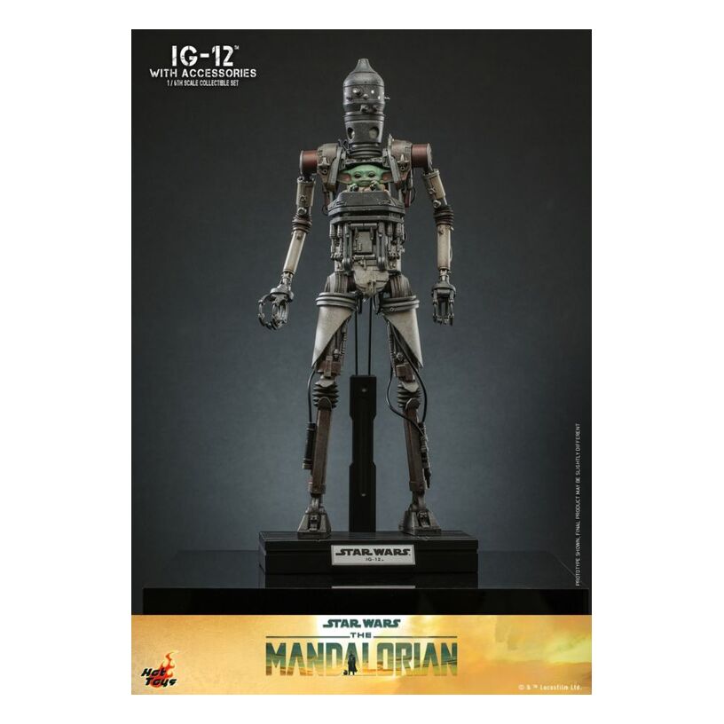 Star Wars: Mandalorian – Ig-12 1:6 Scale Collectable  Figure