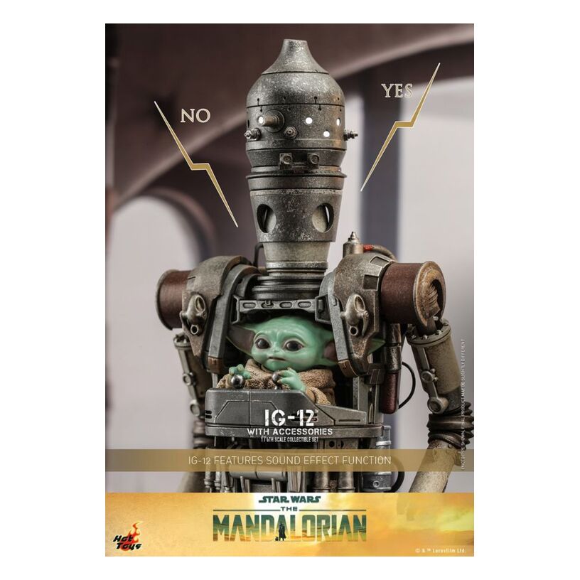 Star Wars: Mandalorian – Ig-12 1:6 Scale Collectable  Figure